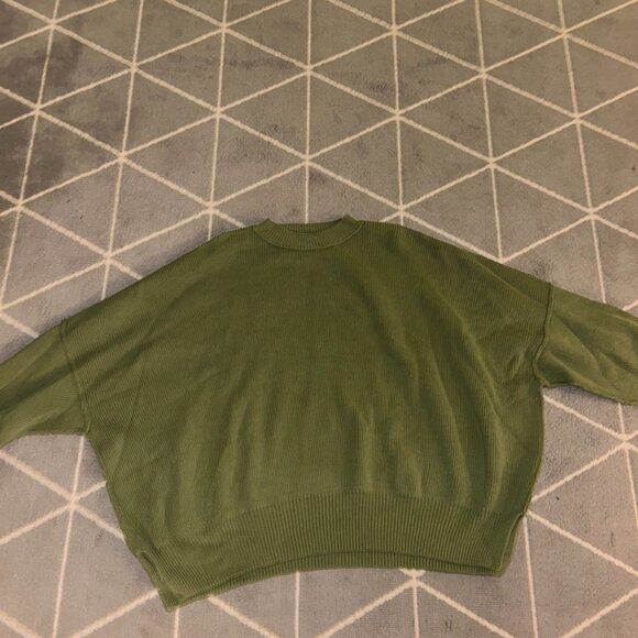 Free People Easy Street Oversized Tunic Green Size Small - Picture 4 of 4